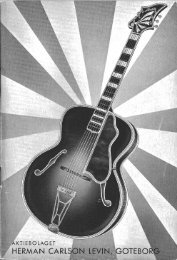 1939 Levin catalog - Vintage Guitars