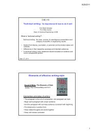 Technical writing and the 5-paragraph essay - UCSB College of ...