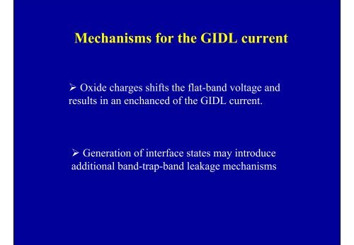 Electrical characterisation of Transistors - Stallinga.org