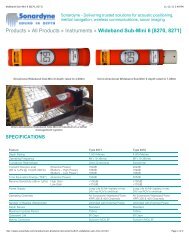 Sonardyne Wideband Sub-Mini 6 [8270, 8271].pdf - AUVAC