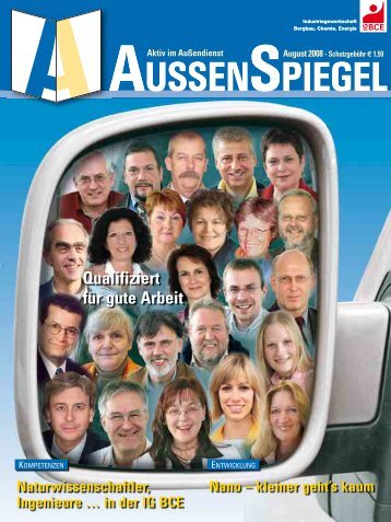 IG BCE - Zeitschrift „Aussenspiegel“ - Einblick-archiv.dgb.de