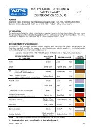 Guide to Identification of Pipeline Colours - Wattyl Web Customer ...