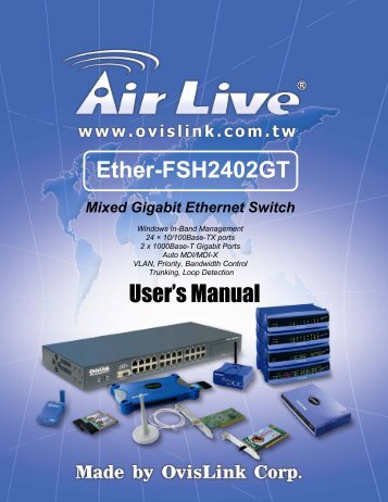 Ether-FSH2402GT User's Manual