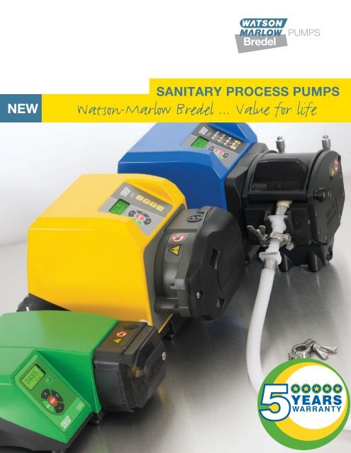 SANITARY PROCESS PUMPS - Watson-Marlow GmbH