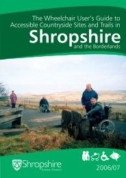 The Wheelchair User's Guide to Accessible Countryside Sites