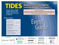 Oligonucleotide and PeptideÂ® - IBC Life Sciences