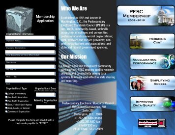 PESC Membership Brochure