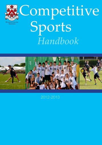 Handbook - Dulwich College Shanghai