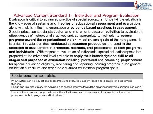 CEC Program Reviewer Training - Council for Exceptional Children ...