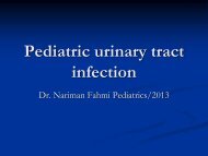 Pediatric urinary tract infection