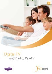 Digital TV - Yetnet