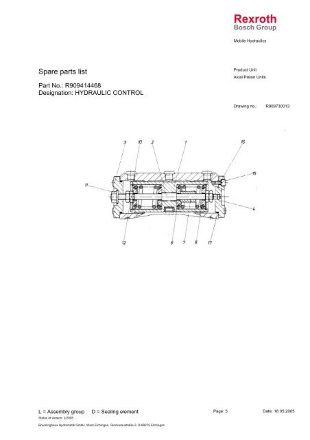 Rexroth - DDKS Industries, hydraulic components distributor