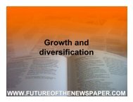 Growth and diversification