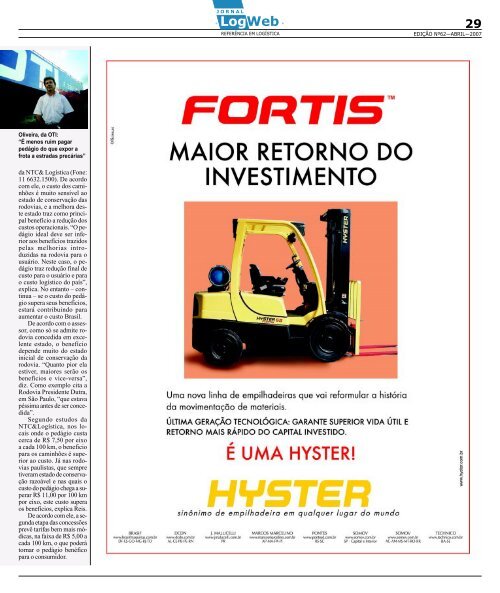 EdiÃ§Ã£o 62 download da revista completa - Logweb