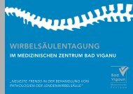 WIRBELSÄULENTAGUNG - Medizinisches Zentrum Bad Vigaun