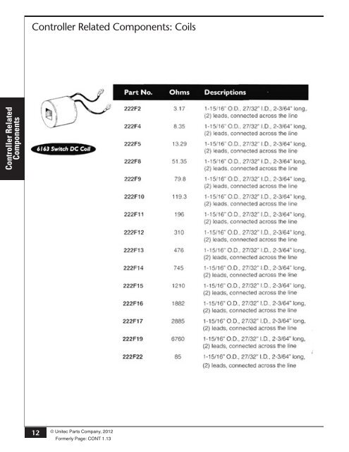 Part 1 - Unitec Parts