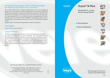 Veyxol® B-Phos VeyFo® - Veyx-Pharma GmbH