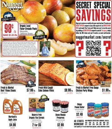 Download a PDF version of our print ad - Nugget Market