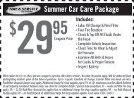 Summer Car Care Package - Goodyear