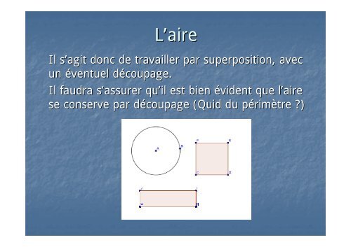 Grandeurs et mesures au cycle 3