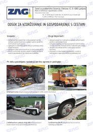 Odsek za vzdrzevanje cest.indd - Zavod za gradbeniÃ…Â¡tvo Slovenije