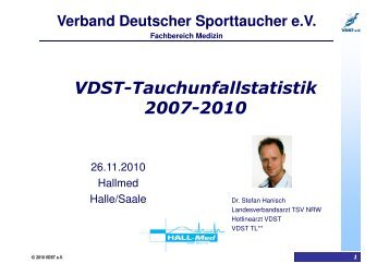 VDST-Tauchunfallstatistik 2007-2010 - LTVT