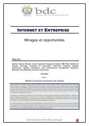 Internet et Entreprise : Mirages et opportunitÃ©s - Base de ...