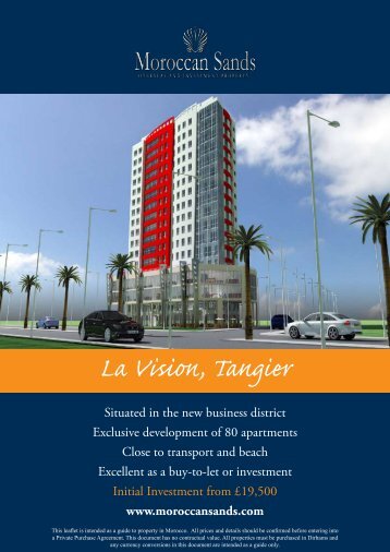 La Vision, Tangier - Morocco Property