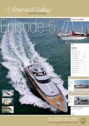 download (pdf) - Bernard Gallay Yacht Brokerage