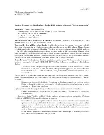 kantelu (pdf) - PÃ¤Ã¤kaupunkiseudun ateistit ry