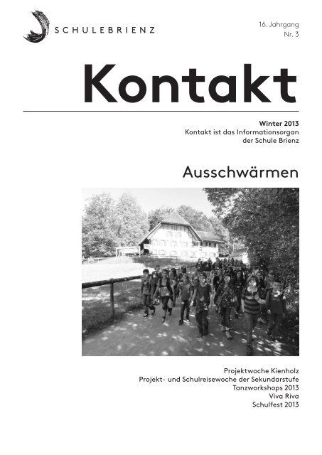 Kontakt 2013/3 - Schule Brienz