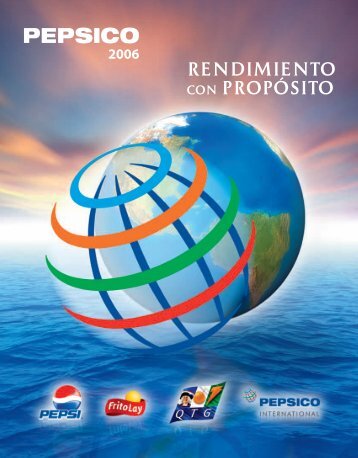 RENDIMIENTO CON PROPÓSITO - PepsiCo