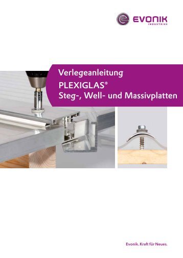 PLEXIGLAS® Steg-, Well