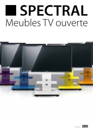 Meubles TV ouverte - Spectral