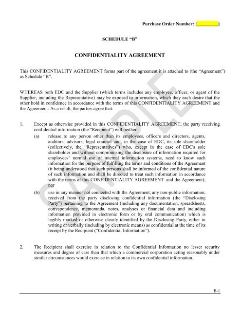 Temporary Services Agreement - Sample - Export ... - EDC