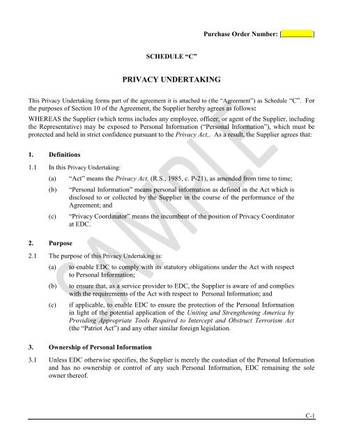 Temporary Services Agreement - Sample - Export ... - EDC