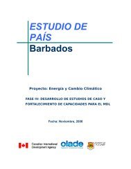 Estudio de Caso MDL Barbados (.pdf) - OLADE - OrganizaciÃ³n ...