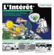 Parution 12 - L'Intérêt