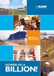 Annual Report 2010 - MARG Group