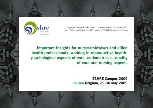 Important insights for nurses / midwives and allied health ... - eshre