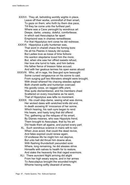 THE FAERIE QUEENE by Edmund Spenser TO The ... - Planet.ee