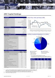 ARC Capital Holdings Ltd