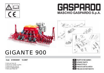 GIGANTE 900 - Maschio Deutschland GmbH