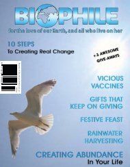 Issue 25.indd - Biophile Magazine