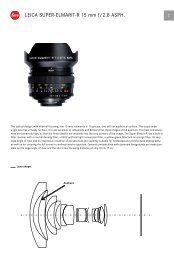 Super Elmarit-R 15 mm f/2.8 ASPH Technical Data - Leica Camera AG