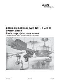 SystÃ¨me modulaire KBK : donnÃ©es techniques (PDF | 6.4 MB )