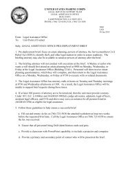 Pre-Deployment brief request - Marine Corps Base Camp Pendleton