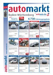 markt auto - Webauto.de