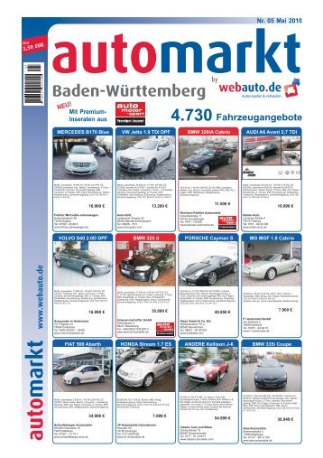 markt auto - Webauto.de