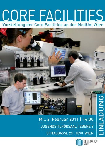 core facilities - Termine-meduniwien.at